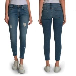 FRAME DENIM Le Skinny de Jeanne in Sedgewick Wash